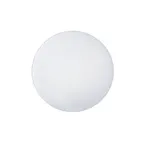 image of Thunder Group PLRCB001 Cutting Board, 14" Dia. X 1" Thick, Round, Non-Skid, white