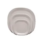 image of Thunder Group PS3008W Square Plate, 8-1/4", Square With Round Corners, Break-Resistant, Passion White