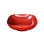 image of Thunder Group PS3111RD Square Bowl, 128 Oz., 11", Square With Round Corners, Passion Red