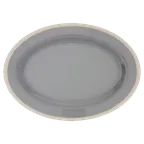 image of Thunder Group SD2121H Platter, 21" X 15", Oval, Break-Resistant, Graham