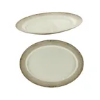 image of Thunder Group SD2121J Platter, 21" X 15", Oval, Break-Resistant, Jazz