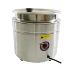 image of Thunder Group SEJ38000C Soup Warmer, 10-1/2 Quart, 13-1/4" X 12-5/8" X 13"H