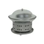 image of Thunder Group SLFM001 Wok Chafer, 7" X 7-1/4", Includes: Wok, Stand & Lid With Knob Handle - Set