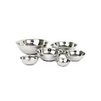 image of Thunder Group SLMB208 Mixing Bowl, 16 Quart, Curved Lip, Flat Bottom, Heavy Duty