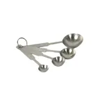 image of Thunder Group SLMC2416 Measuring Spoon Set, 4 Measure Sizes Per Set: 1/4 Tsp., 1/2 Tsp., 1 Teaspoon & 1 Tablespoon
