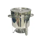 image of Thunder Group SLRCF8311 Marmite Chafer, 11 Quart, 14-1/2" X 11-1/8" X 13-1/4"H, Round