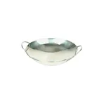 image of Thunder Group SLWK008 Wok Serving Dish, 8" Dia. (2) Handles, Polished Mirror Finish