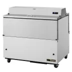 image of True TMC-49-DS-SS-HC 49" Dual Sided Milk Cooler, Forced Air, 12 Crates Capacity