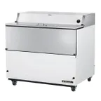 image of True TMC-49-HC 49" Single Sided Milk Cooler, Forced Air, 12 Crates Capacity