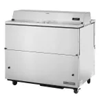 image of True TMC-49-S-DS-HC 49" Dual Sided Milk Cooler, Forced Air, 12 Crates Capacity