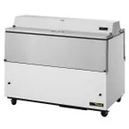 image of True TMC-58-DS-HC 58" Dual Sided Milk Cooler, Forced Air, 16 Crates Capacity