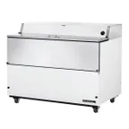 image of True TMC-58-HC 58" Single Sided Milk Cooler, Forced Air, 16 Crates Capacity