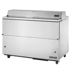 image of True TMC-58-S-HC 58" Single Sided Milk Cooler, Forced Air, 16 Crates Capacity