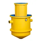 image of Thermaco TSS-70-ECA Grease Trap Trapzilla Solids Separator w/ 18" Extension Collar - 150 GPM