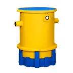 image of Thermaco TSS-95-SSA Grease Trap Trapzilla Solids Separator w/ Support Stand - 95 Gal. Cap. /150 GPM