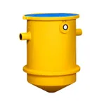 image of Thermaco TSS-95 Grease Trap Trapzilla Solids Separator, 95 Gal. Cap. - 4" Inlet/Outlet - 150 GPM
