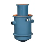 image of Thermaco TZ-600-ECA-6 Grease Trap Trapzilla Grease Interceptor with 18" Extension Collar - 6" Inlet