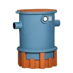 image of Thermaco  TZ-600-SSA-6 Grease Trap Trapzilla Grease Interceptor w/ Support Stand, 6" Inlet - 75 GPM