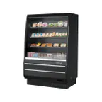 image of Turbo Air TOM-50MB-SP(-A)-N 50" Vertical Open Air Merchandiser, Specify Exterior, Self-Contained, 3 Shelves