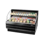 image of Turbo Air TOM-60LW-N 63" Horizontal Open Air Merchandiser in White, Self-Contained, 1 Shelf