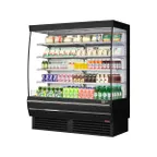 image of Turbo Air TOM-72DXB-N 68" Vertical Open Air Merchandiser, Specify Exterior, Self-Contained, 4 Shelves, 22 cu ft.