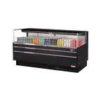 image of Turbo Air TOM-72L-UF-W(B)-1S-N 70" Horizontal Open Air Merchandiser, Specify Exterior, Self-Contained