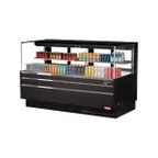 image of Turbo Air TOM-72L-UFD-W(B)-2S-N 70" Horizontal Open Air Merchandiser, Specify Exterior, Self-Contained