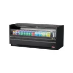 image of Turbo Air TOM-72UC-W(B)-N 72" Drop In Open Refrigerated Deli Display Case