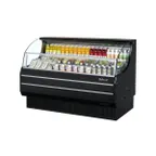 image of Turbo Air TOM-75SW-N 75" Horizontal Open Air Merchandiser in White, Self-Contained, 3 Shelves, 13.5 cu. ft.