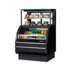 image of Turbo Air TOM-W-40SB-UF-N 38" Horizontal Combination Open Air Merchandiser, Stainless Steel, Self-Contained
