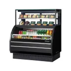 image of Turbo Air TOM-W-50SB-UF-N 50" Horizontal Combination Open Air Merchandiser, Stainless Steel, Self-Contained