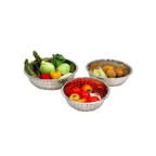 image of Town 31815 - Chinese Style 15" Dia Stainless Steel Colander, Large Holes, Button Feet, Wide Rim