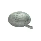 image of Town 32911 Mandarin Strainer – 11" Dia, Perforated Stainless Steel, 16" Length, 5" Handle, Round Bowl