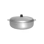 image of Town 34322 Caldero Commercial Stock Pot, 22.6 Qt, Aluminum, With Lid