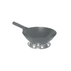 image of Town 34706 Mandarin Wok, 16" Steel Construction, 8" Steel Handle, Commercial Cookware