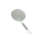 image of Town 42417C Stainless Steel Kitchen Skimmer, 7" Dia., Coarse/Fine Mesh, 10" Handle, 17" Length, Round