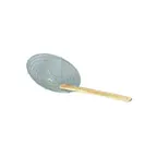 image of Town 42528 Skimmer – 8" Bowl, 19" Length, 11" Bamboo Handle, Galvanized Steel, Fine Mesh, Round