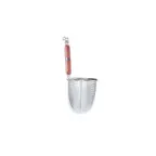 image of TOWN 42616 Noodle Skimmer – 5-1/2" Dia, 5-3/4" Depth, Stainless Mesh, 9-1/2" Wood Handle, 5" Bowl