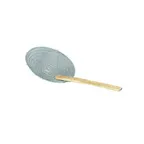 image of Town 42618 Skimmer – 8" Diameter, 19" Length, 11" Bamboo Handle, Galvanized Steel, Mesh, Round
