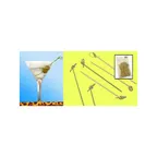 image of Town 51707CP/CS Cocktail Food Pick, 7" Bamboo Skewer, Natural - 200/Case