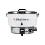 image of Town RM-55N-R RiceMaster® Commercial Gas Rice Cooker, 110 Cups (55 Cups Raw), Steel Base Color