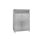 image of Traulsen AHF232WP-FHG Two Section Pass-Thru Heated Cabinet with Full Height Glass Doors, 55.8 cu. ft. 