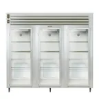 image of Traulsen AHT332W-FHG 86" 3-Section Reach-In Refrigerator w/ 3 Glass Doors, Remote, 79 cu. ft.