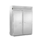 image of Traulsen AIF232HUT-FHS 68" 2-Solid Door Roll-In Freezer, Top Mounted, 79 cu. ft., Stainless Steel Exterior, Aluminum Interior