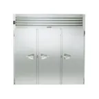 image of Traulsen AIF332L-FHS 100" 3-Solid Door Roll-In Freezer, Remote, 111 cu. ft., Stainless Steel Exterior, Aluminum Interior