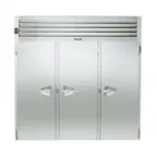image of Traulsen ARI332H-FHS 100" 3-Section Roll-In Refrigerator w/ 3 Solid Doors, Remote, 120 cu. ft.