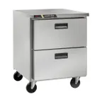 image of Centerline by Traulsen CLUC-27R-DW 27" 2 Drawers Undercounter Refrigerator, 6.5 cu. ft.