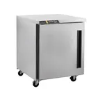 image of Traulsen C Series CLUC-27R-SD-L 27" 1-Door Undercounter Refrigerator, Stainless Steel, 6.5 cu ft