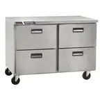 image of Traulsen C Series CLUC-48R-DW 48" 4 Drawers Undercounter Refrigerator, 13.28 cu. ft.
