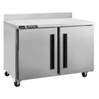 image of Traulsen C Series CLUC-48R-SD-WTLL 48" 2-Section Worktop Refrigerator w/ 2 Doors (left)